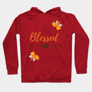 Blessed Fall Autumn Design Hoodie